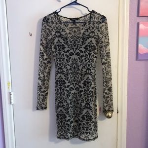 Paisley patterned dress